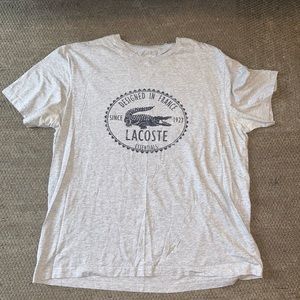 Lacoste graphic tee